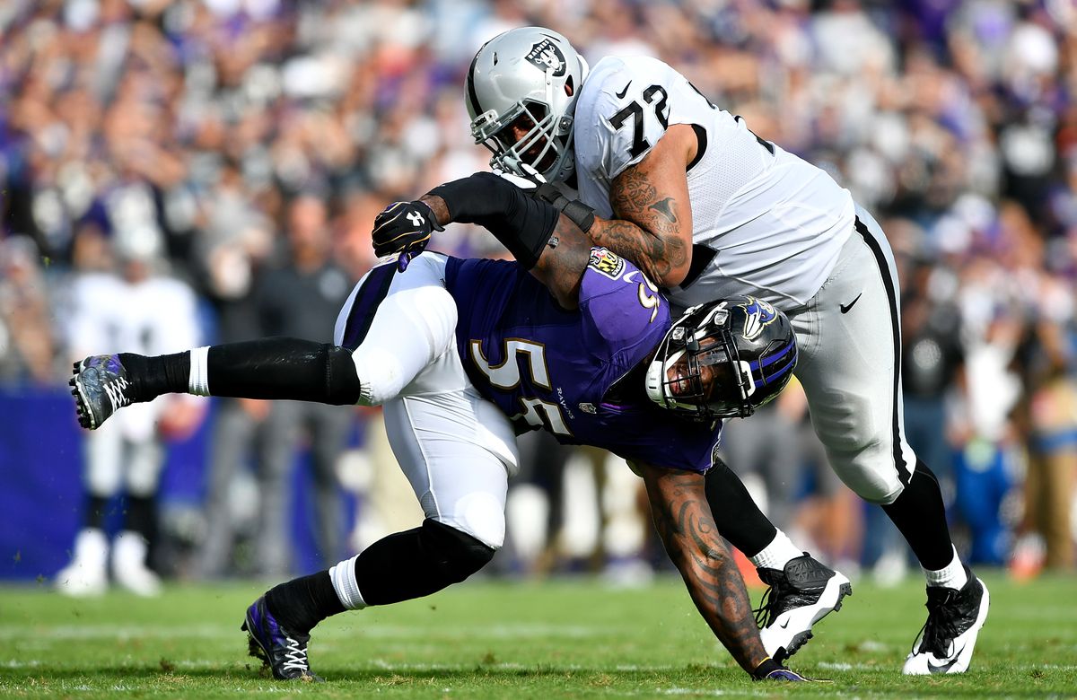 Oakland Raiders v Baltimore Ravens