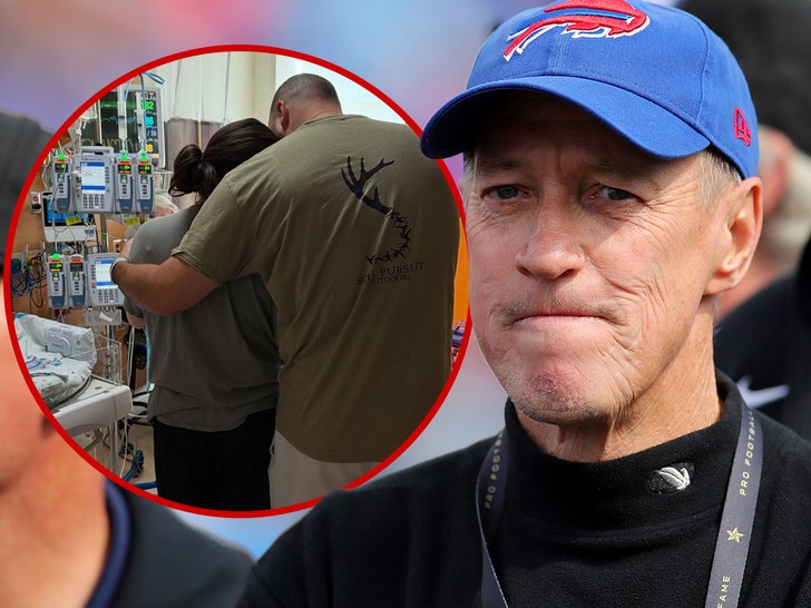 jim kelly gives update on grandson getty comp