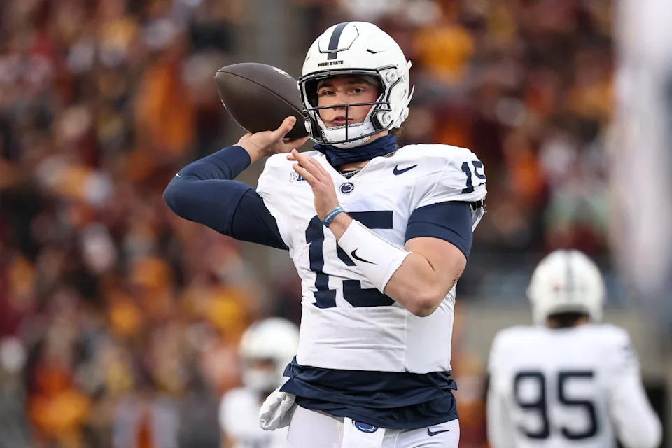 Penn State QB Drew Allar.© Matt Krohn-Imagn Images