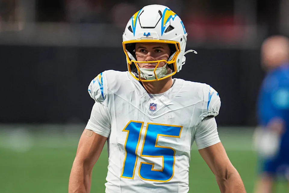 Los Angeles Chargers wide receiver Ladd McConkey (15).Dale Zanine-Imagn Images