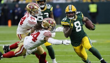 PACKERS BY POSITION | RUNNING BACKS: Packers’ — and Josh Jacobs’ — on-the-ground goal? More yards, and less contact | Top Stories