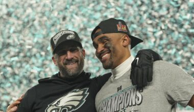 Eagles Nick Sirianni, Jalen Hurts ranked in top 5 in AP preseason survey | Sports