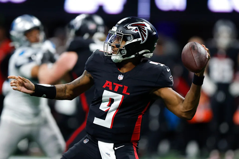 The Falcons have big expectations for Michael Penix Jr. in his second NFL season. (Photo by Todd Kirkland/Getty Images)