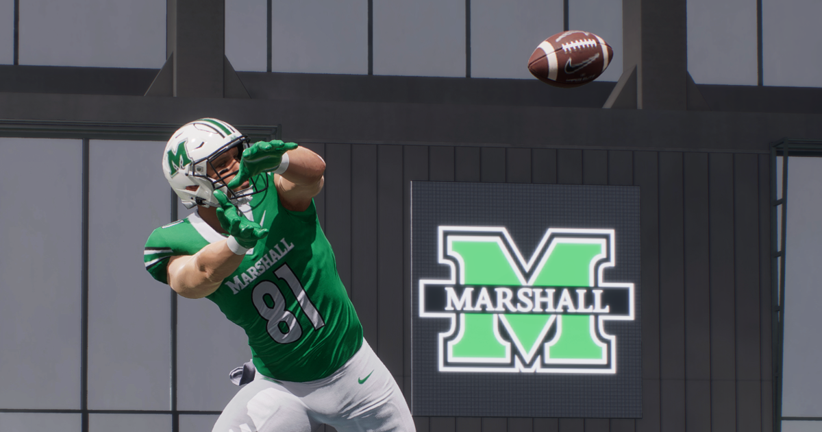 Marshall football ratings in EA Sports College Football 2026 | Marshall Sports