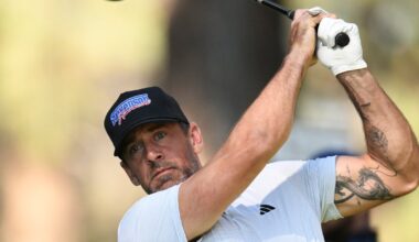 Aaron Rodgers Mocks Kid Who He Almost Hit During Golf Tournament