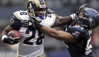 Even the incredibly-swift Marshall Faulk couldn't keep outrunning the coaching bug