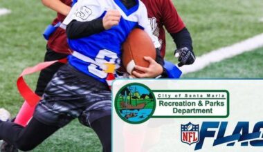 Santa Maria flag football registration open through Aug. 28 | Youth Sports