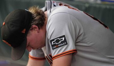 Giants send Hayden Birdsong to Triple-A Sacramento after failing to record an out in loss to Braves | Sports