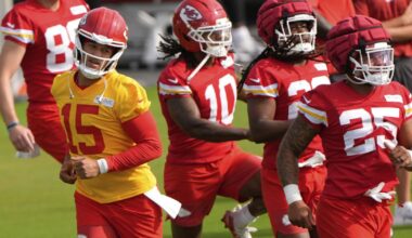Chiefs open training camp focused on Super Bowl redemption following humbling loss to Philadelphia | NFL