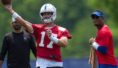 Selection process: Jones, Richardson begin competition to be Colts starting QB | Colts