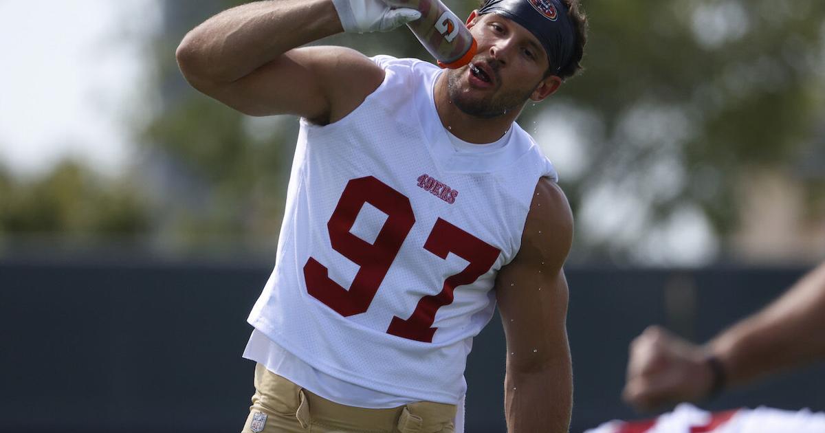 Inman: First impressions as D-line, Jennings debut well at 49ers camp | Sports