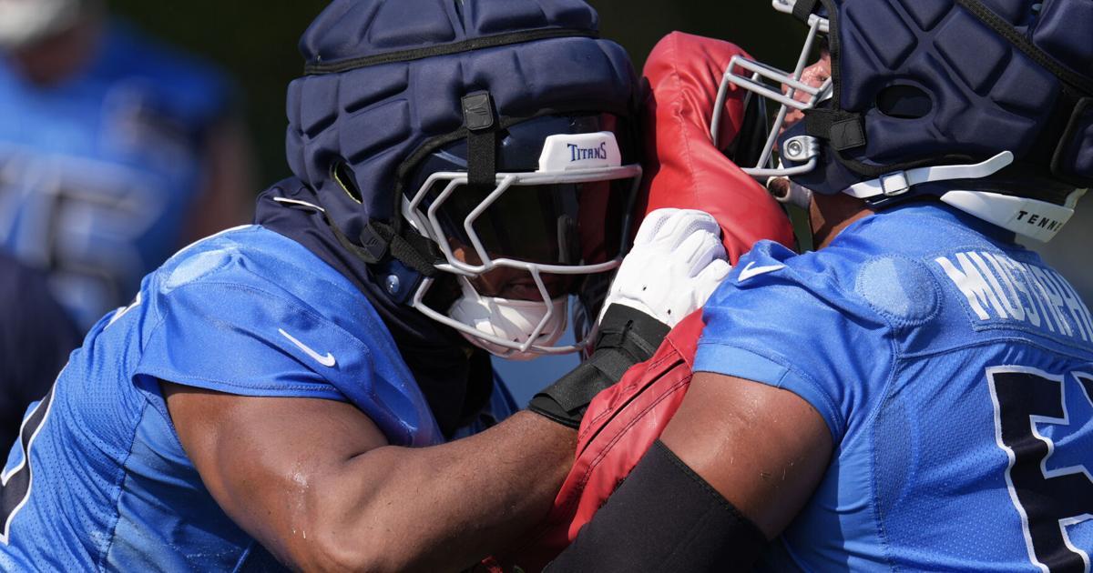 Titans Camp Football - New Castle News