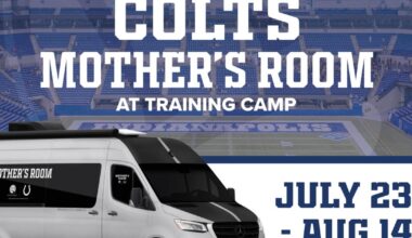 Holiday Rambler Hosts Colts Mother’s Room During Indianapolis Colts Training Camp | Nation/World