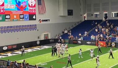 Axemen football drops season finale to Goats, 57-40 | Sports