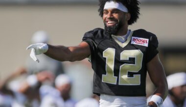 Chris Olave showing no fear in his comeback: I'm not scared | Saints