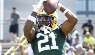 PACKERS CAMP NOTES: Matt LaFleur’s message to physical Nate Hobbs before a hot Sunday practice? Cool it | Top Stories