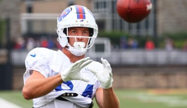 Training camp observations: Patient Zach Davidson making the most of his first-team reps with the Bills | Sports