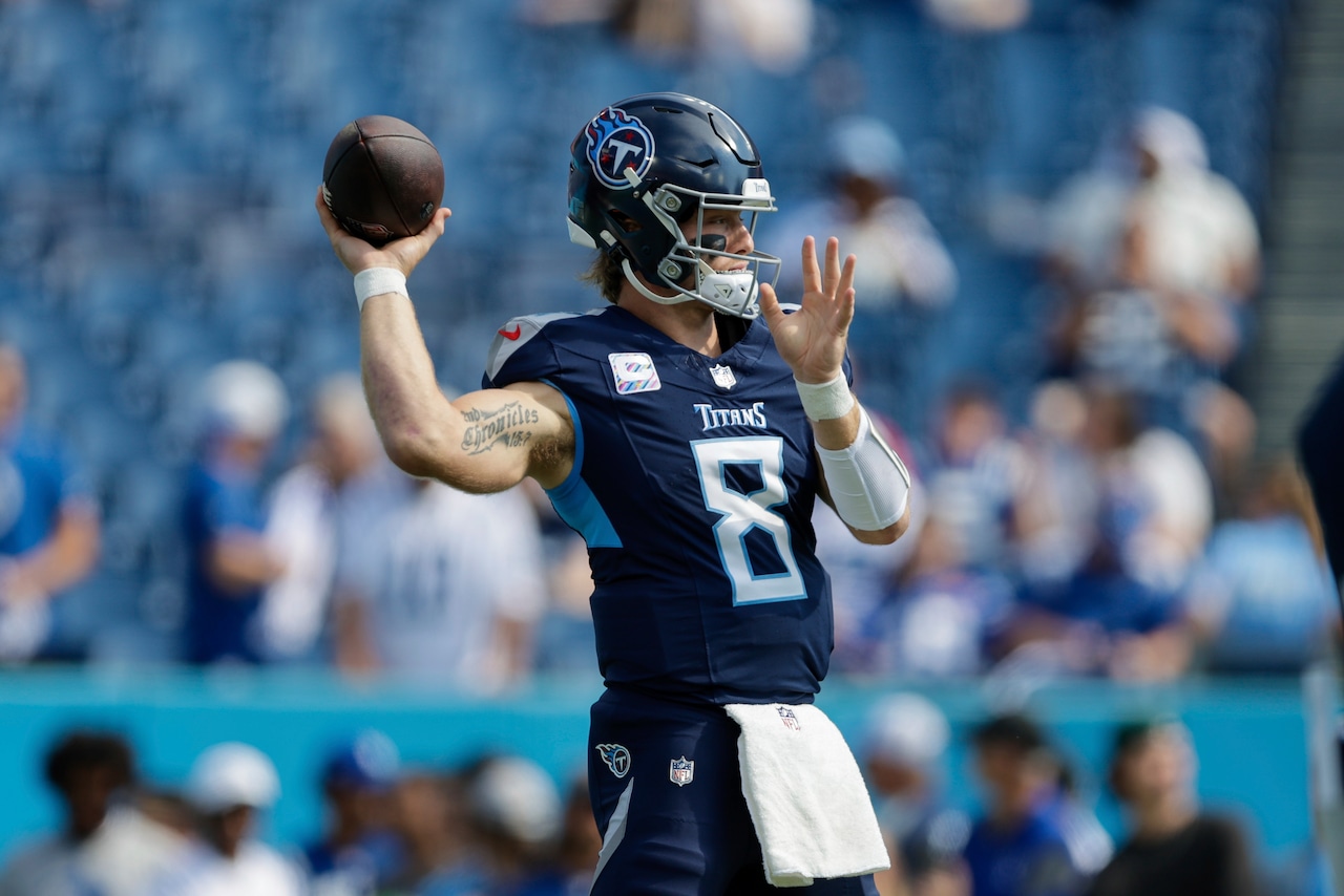 Tennessee Titans QB Will Levis to miss 2025 season with injury
