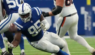 Quarterback, defensive tackle depth, among Colts who must improve