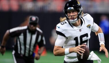 Jacksonville Jaguars QB Trevor Lawrence out for Detroit Lions game