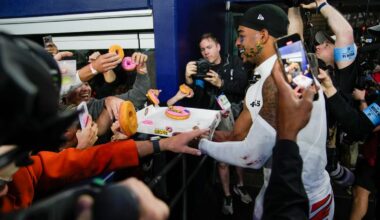 Ja'Marr Chase Bengals-Cowboys donut face-smash unexpected