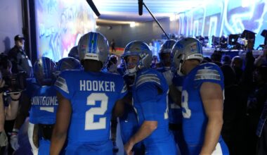 Lions injury report updates vs Commanders for playoff game