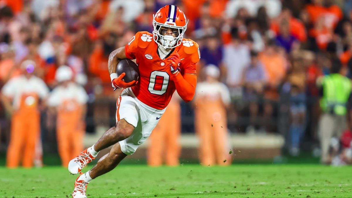 Clemson WR Antonio Williams a Top 15 underclassman for 2026 NFL draft