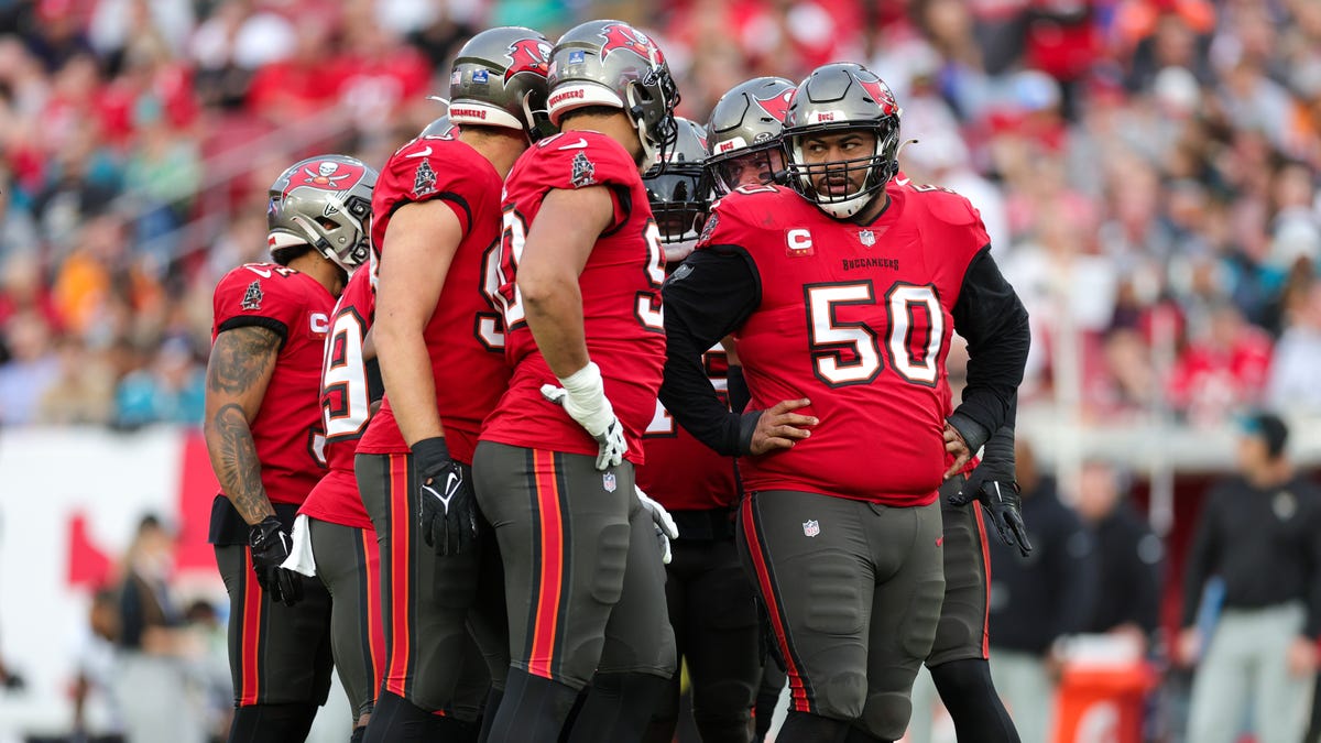 Where does the Bucs defensive line rank among the rest of the NFL?