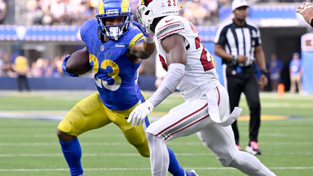 Arizona Cardinals to face No. 85 Rams RB Kyren Williams twice