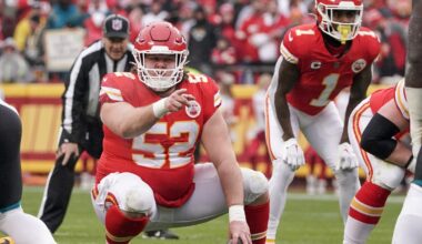 ESPN's NFL poll ranks Chiefs C Creed Humphrey as the top interior OL