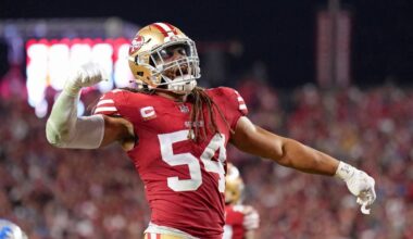 49ers' Fred Warner, Dominick Puni receive due respect from NFL writer