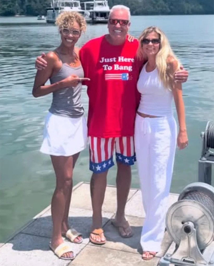 Sage Steele posted snapshots from Rex Ryan’s Fourth of July celebrations with Sam Ponder. Instagram