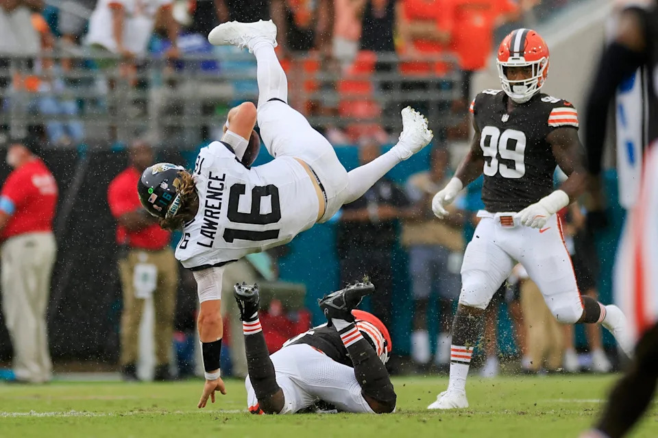 The Jags and Trevor Lawrence have consistently disappointed the last two seasons. This is the time for Lawrence to prove he is a franchise quarterback or else. Hard to imagine he can't thrive in the weak AFC South but with the exception of one season he hasn't. Maybe a mid- to late-round pick if at all. Decision: Pass