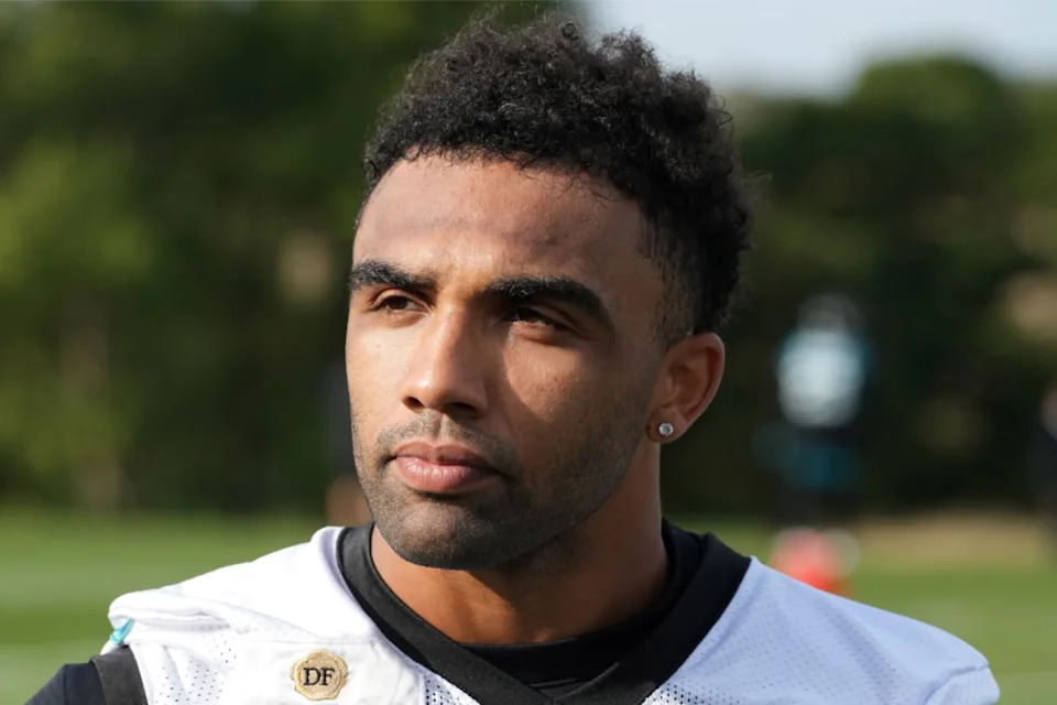 Houston Texans wide receiver Christian Kirk (13).© Kirby Lee-Imagn Images