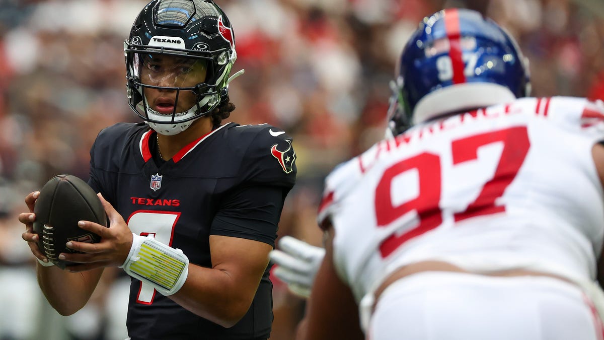 Texans QB C.J. Stroud not among top 10 passers for 2025 season