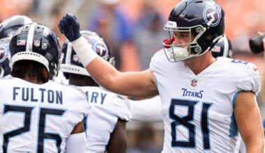 Tennessee Titans training camp preview: Tight ends