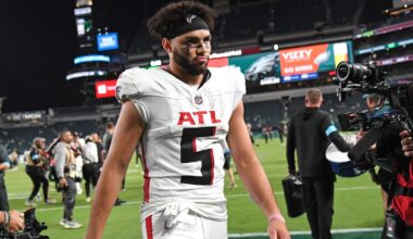 Atlanta Falcons WR Drake London makes NFL top 100 players list