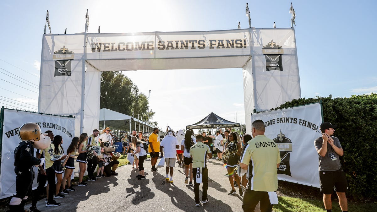 New Orleans Saints announce schedule changes for 2025 training camp