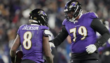 Ravens linemen are again snubbed in another NFL talent ranking