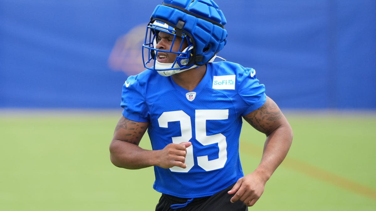 Rams rookie Jarquez Hunter's speed, attention to detail have stood out