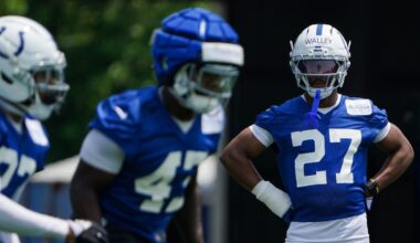 Colts CB Justin Walley named team's 'biggest surprise'