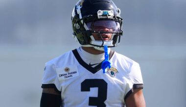 10 of NFL's top WRs in recent rankings on schedule for Jaguars defense