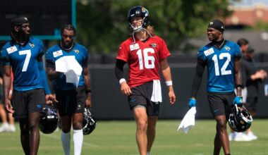 Jaguars Trevor Lawrence, Travis Hunter, others get 'extra work' in Bahamas