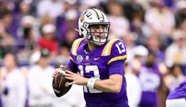 QB Garrett Nussmeier an early popular pick for Colts