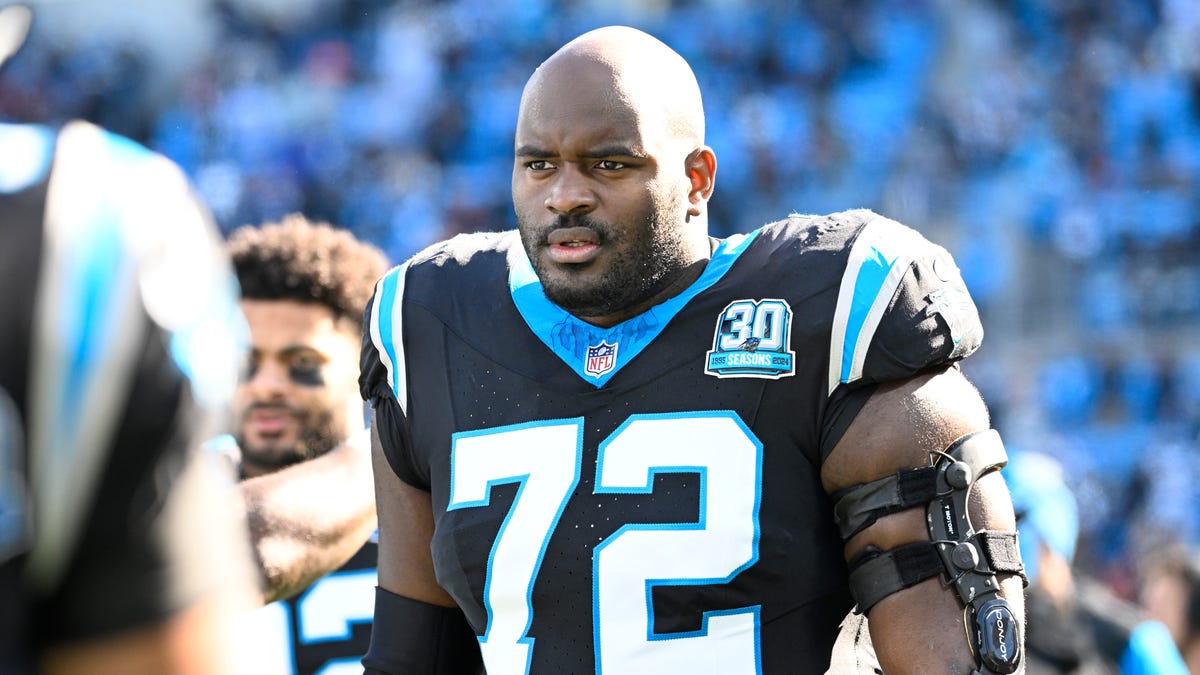 Panthers OT Taylor Moton addresses uncertainty surrounding his future