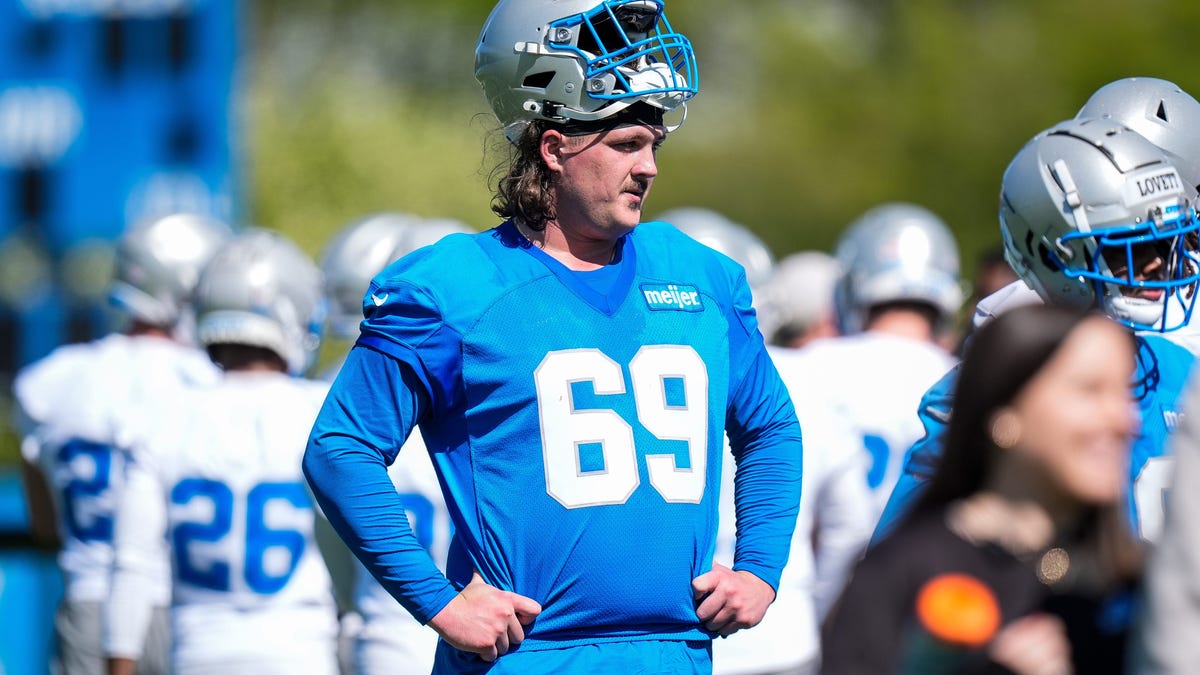 Why Detroit Lions rookie Tate Ratledge remains in contract dispute