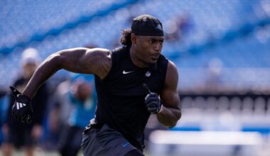 Panthers WR Xavier Legette looks incredible in summer workouts