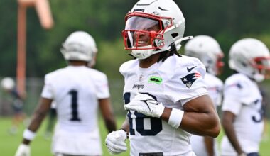 Ranking every Patriots WR by chance of making the 53-man roster