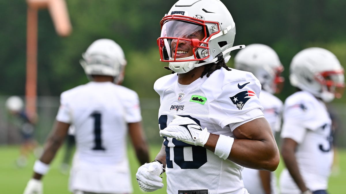 Ranking every Patriots WR by chance of making the 53-man roster