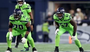 Seahawks' offensive line ranks poorly in latest PFF list